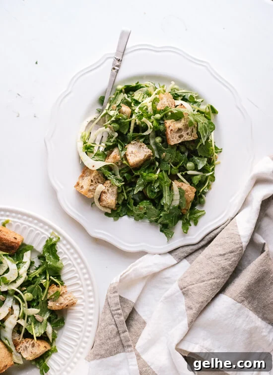 Spring panzanella salad - cookieandkate.com