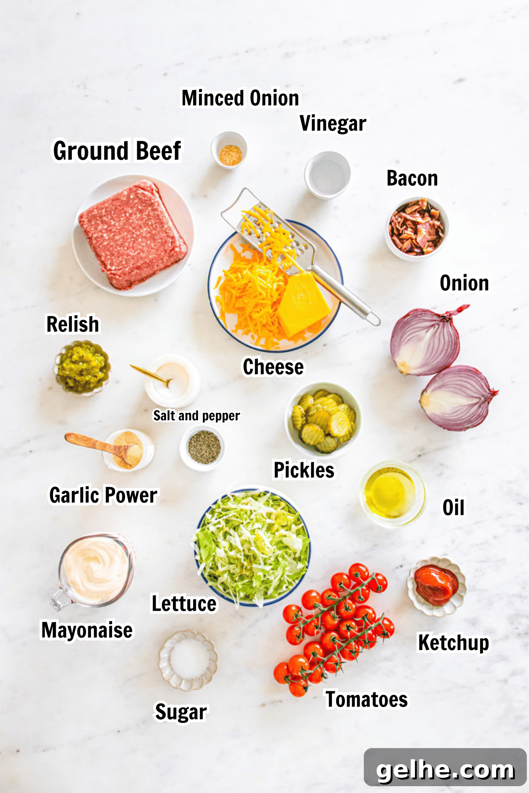Big Mac Bowl Recipe: Homemade Cheeseburger Salad Bowl 3 img 166208 2