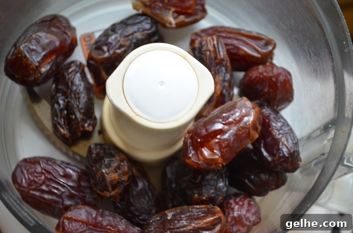 dates in food processor