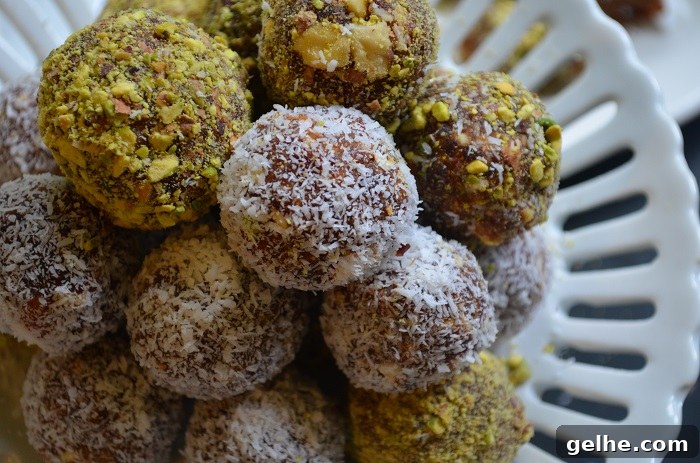 date balls from above