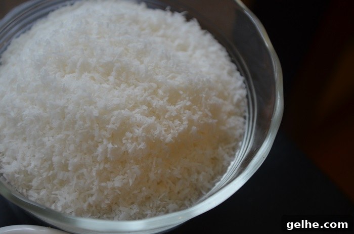 ground coconut