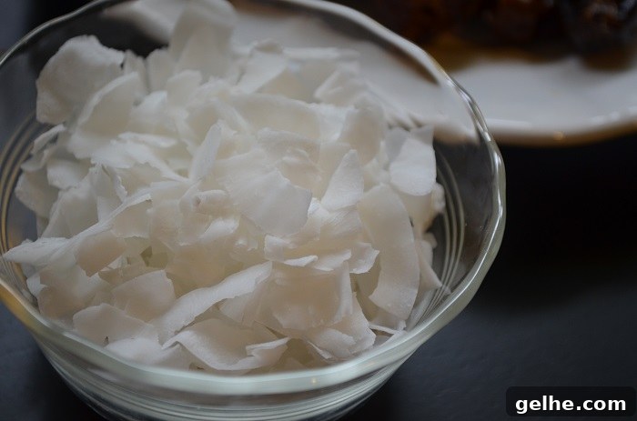 coconut flakes