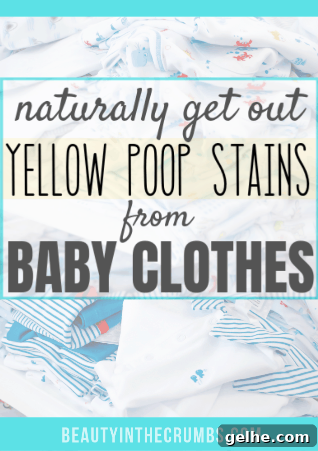 Remove Yellow Baby Poop Stains from Clothes: Fast, Effective Tips 3 img 1879 2