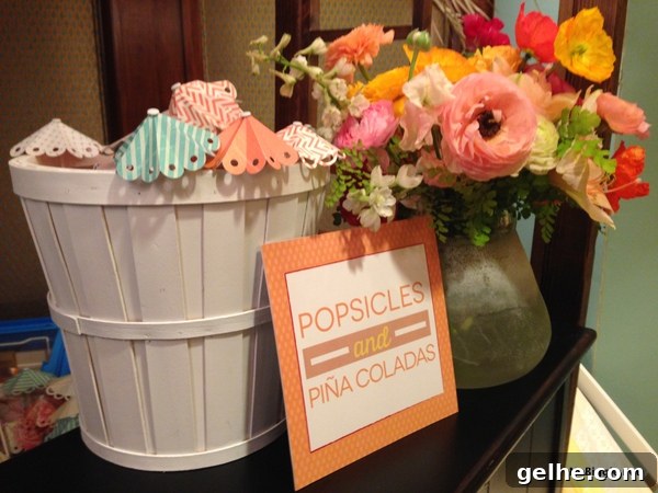 Meet the New Cricut Explore: Features, Specs, and First Look 15 drink umbrellas at the Cricut Explore launch party