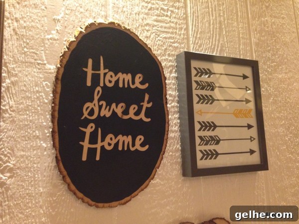 Meet the New Cricut Explore: Features, Specs, and First Look 24 Home Sweet Home wall decor at the Cricut Explore launch party