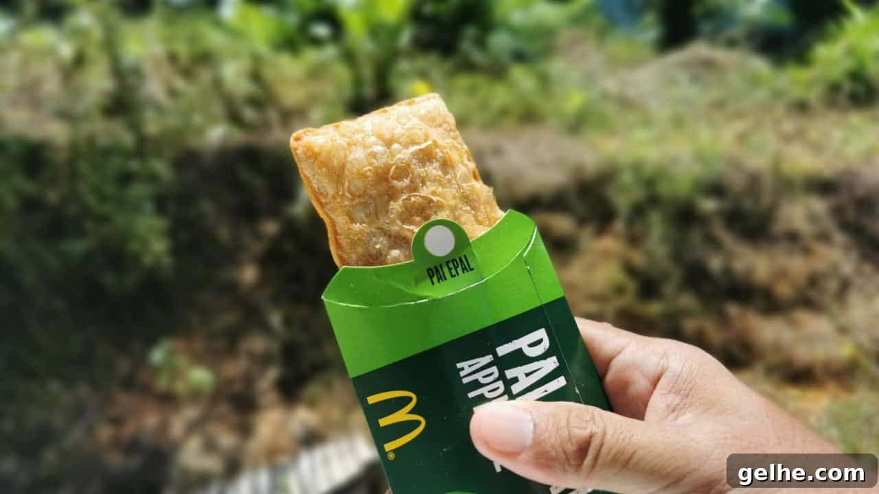Image of apple pie by McDonald's