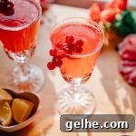 Valentine's Day Lemonade Spritz | Well and Full | #recipe #mocktail