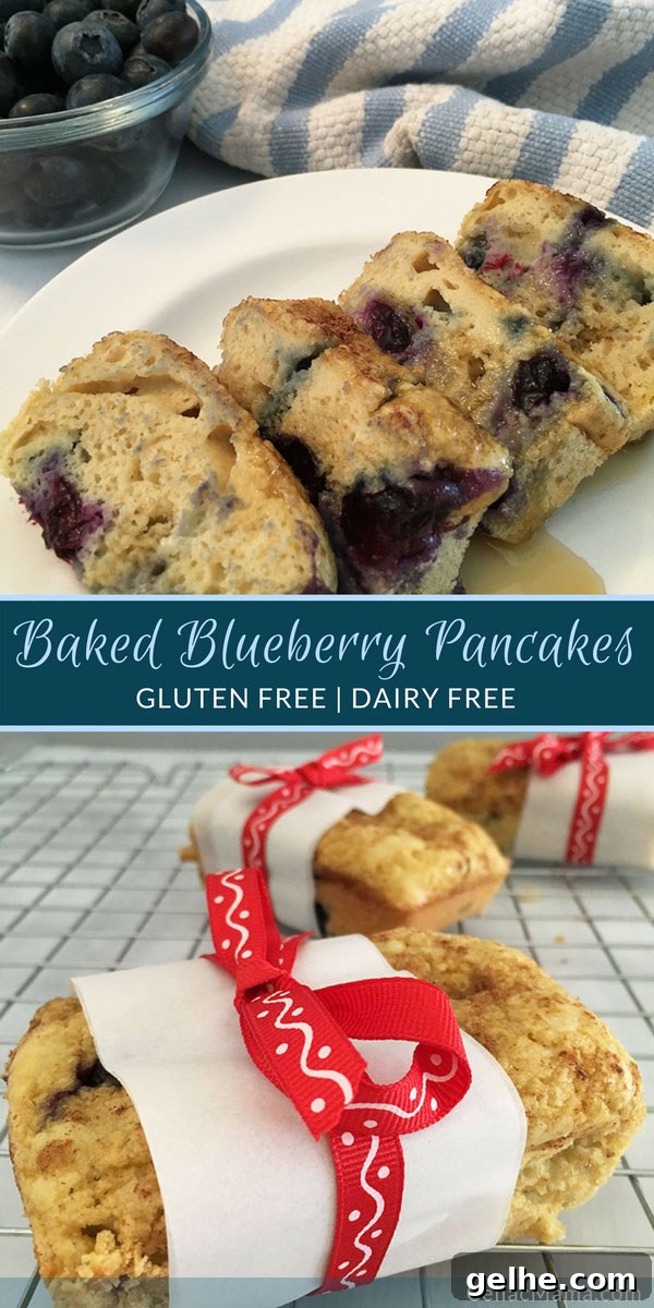 Gluten-Free Baked Blueberry Pancakes Recipe 7 baked-blueberry-pancakes-gluten-free-dairy-free