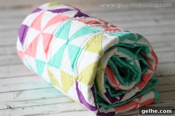 Easy Pinwheel Quilt