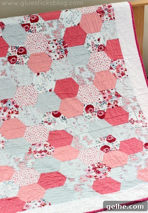 rubys hexagon quilt