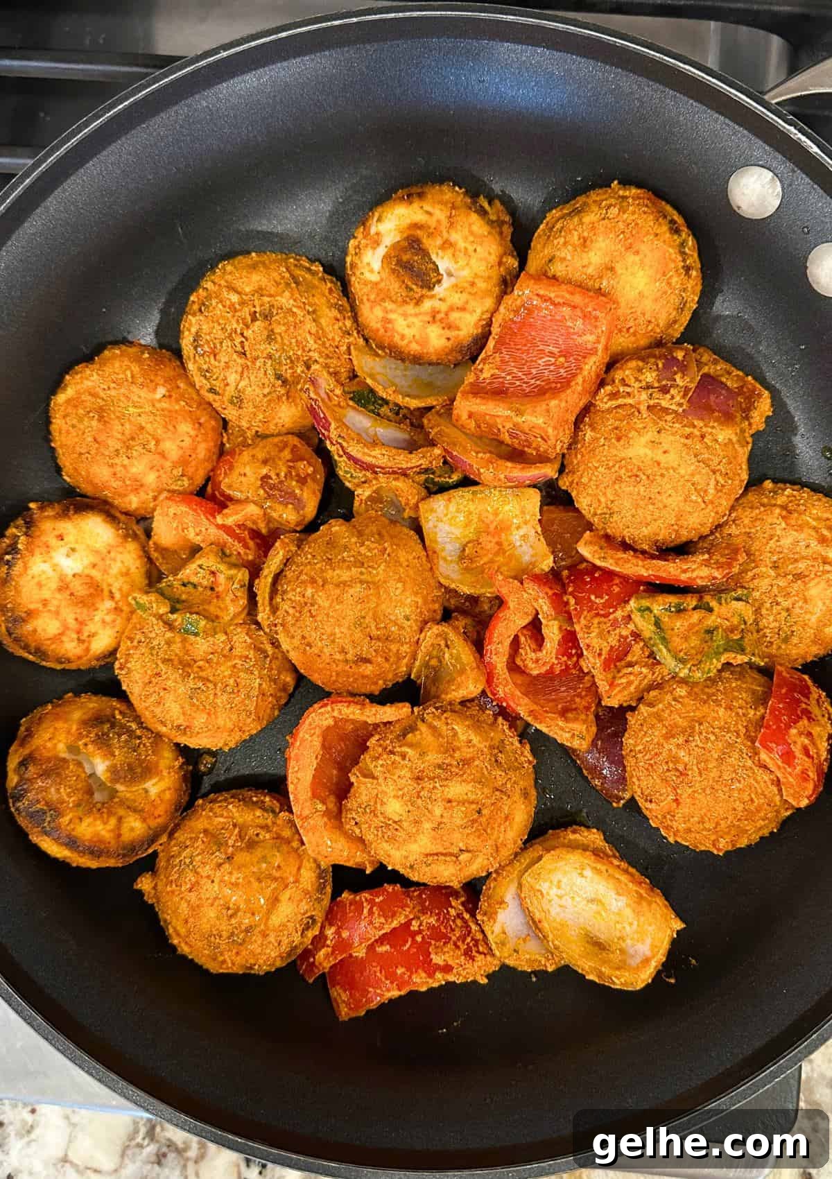 skillet masala paniyaram