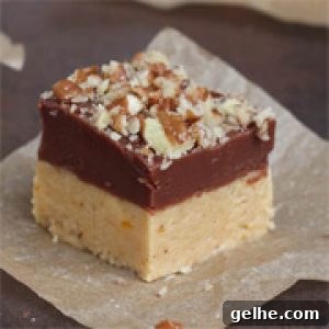 Chocolate Pumpkin Fudge with Pecan Crunch Recipe 6 img 2560 5