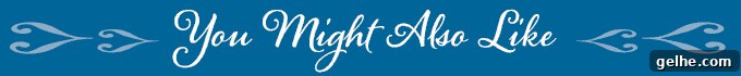 blue rectangle saying you might also like