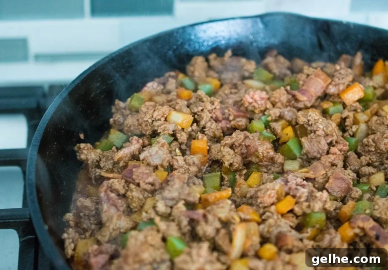 Instant Pot Beef Chili with Bacon and Jalapeño