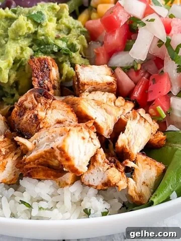 Chipotle chicken marinade on a bowl.