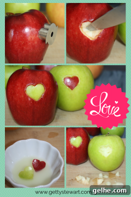Apple Hearts graphic