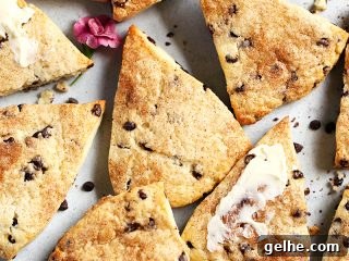 Chocolate Chip Cream Scones