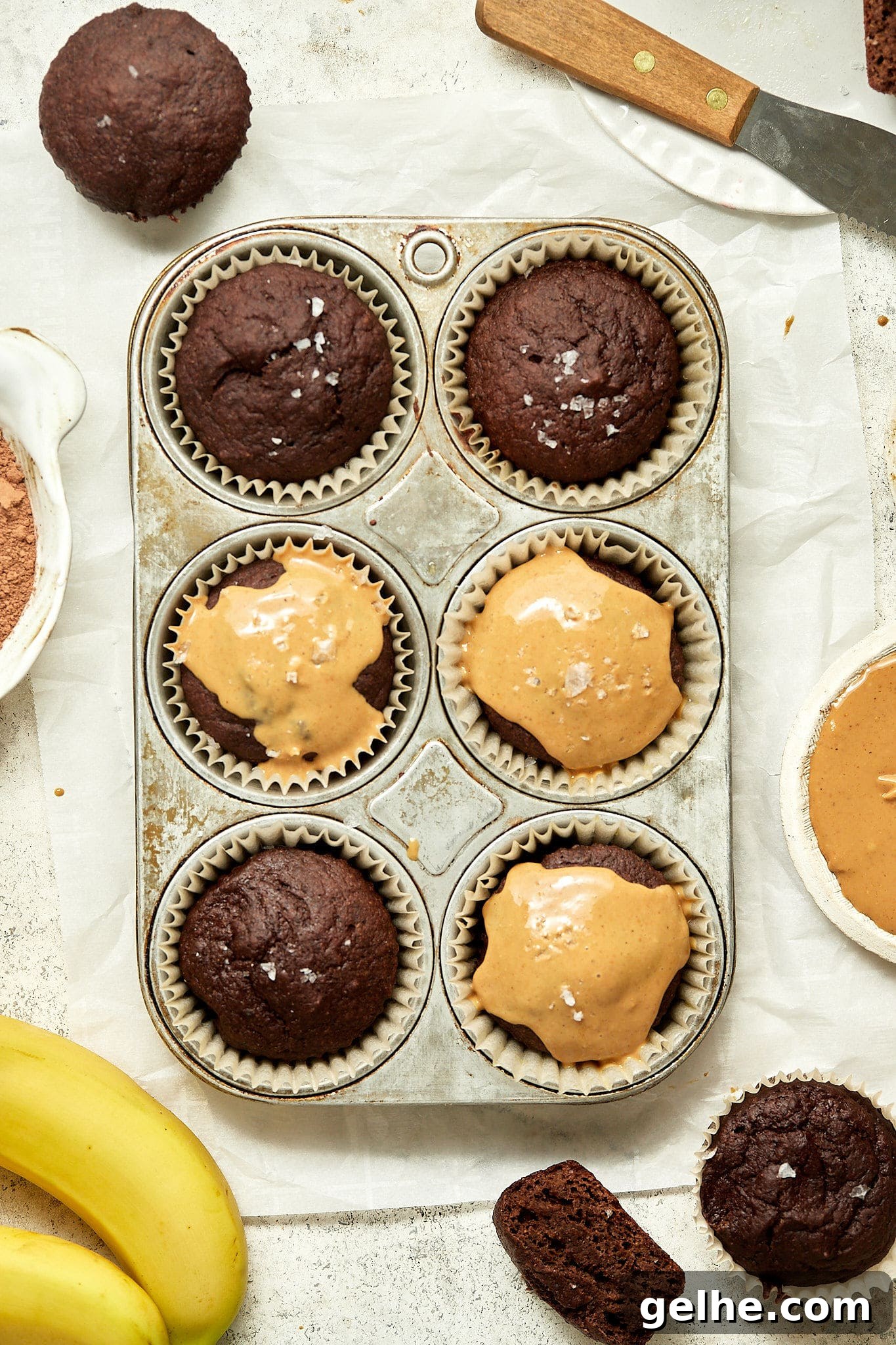 Chocolate Banana Muffins with Cocoa Swirls 13 img 2995 12