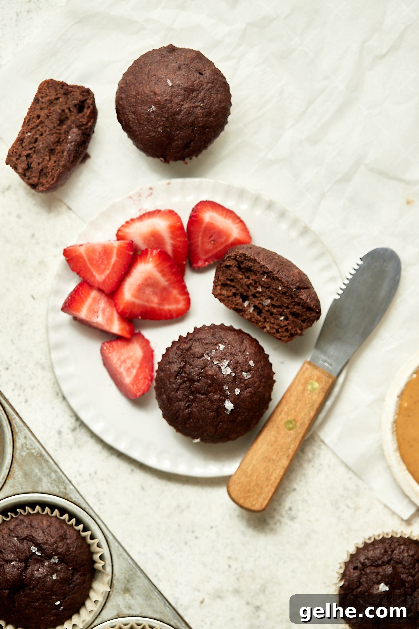 Chocolate Banana Muffins with Cocoa Swirls 4 img 2995 3