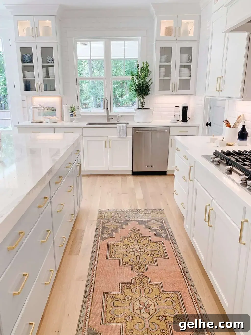 White Oak Flooring Guide: Types, Pros, Installation & Care 16 white oak hardwood floors in a kitchen