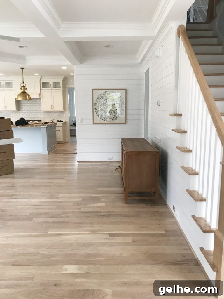 White Oak Flooring Guide: Types, Pros, Installation & Care 3 white oak hardwood flooring in a new build