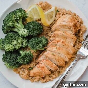 IP Lemon Herb Chicken and Rice