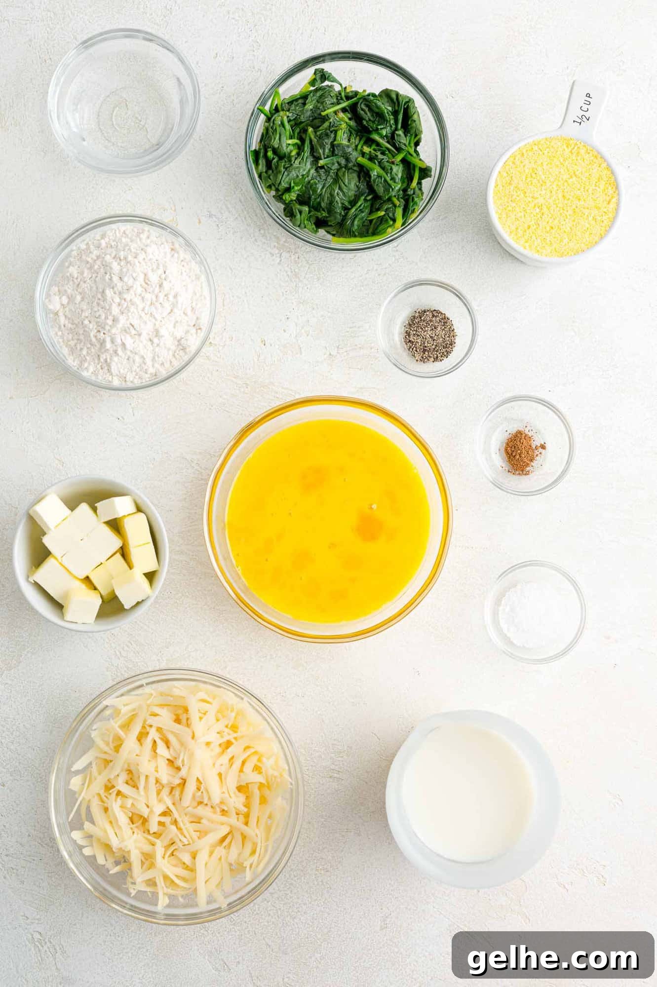 Ingredients needed for recipe.