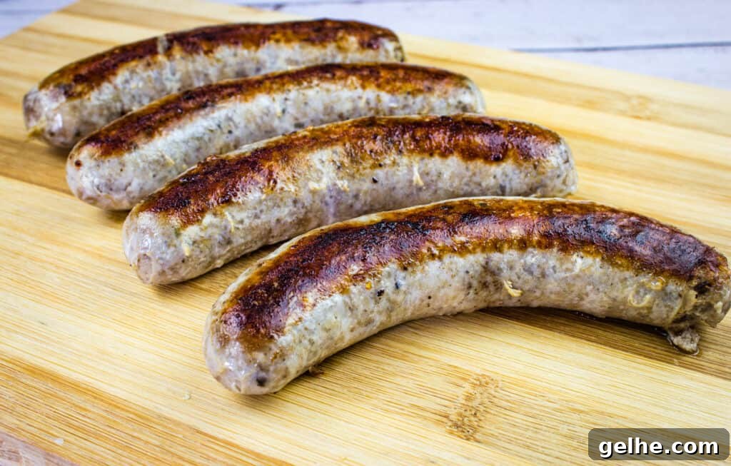 sous vide sausage