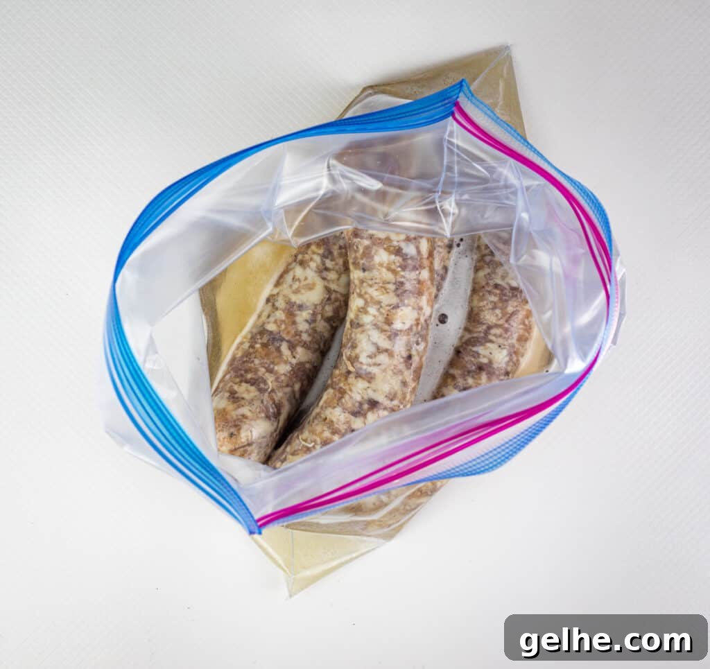 everything into a bag