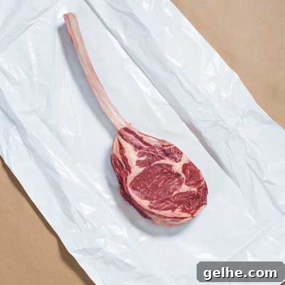 porter road wagyu tomahawk ribeye