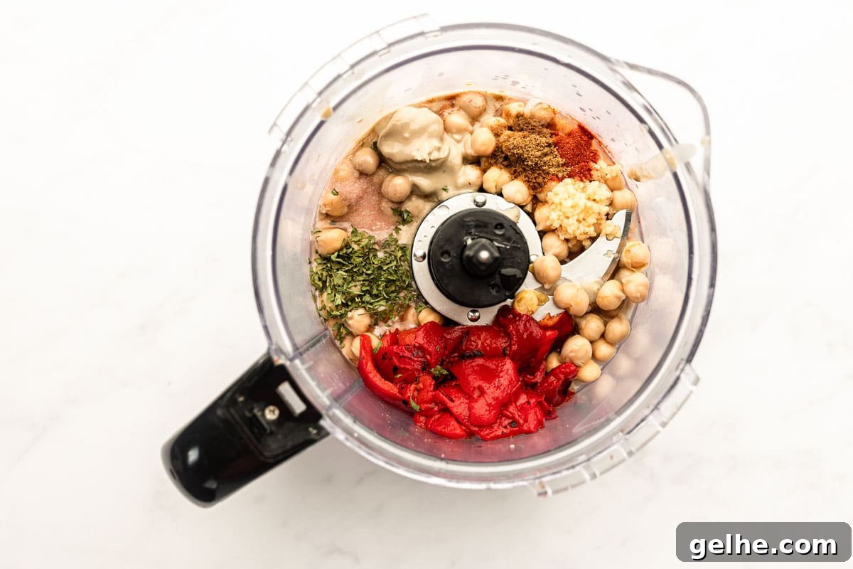 Tahini and ingredients