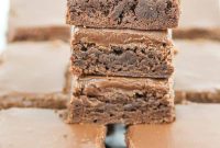 Classic School Cafeteria-Style Brownies Recipe