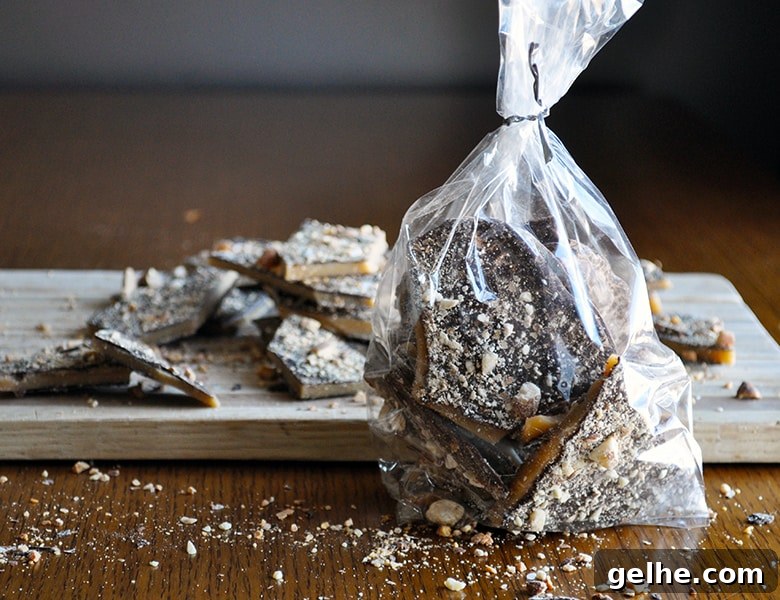 Toffee Recipe | English toffee Recipe | ofbatteranddough.com