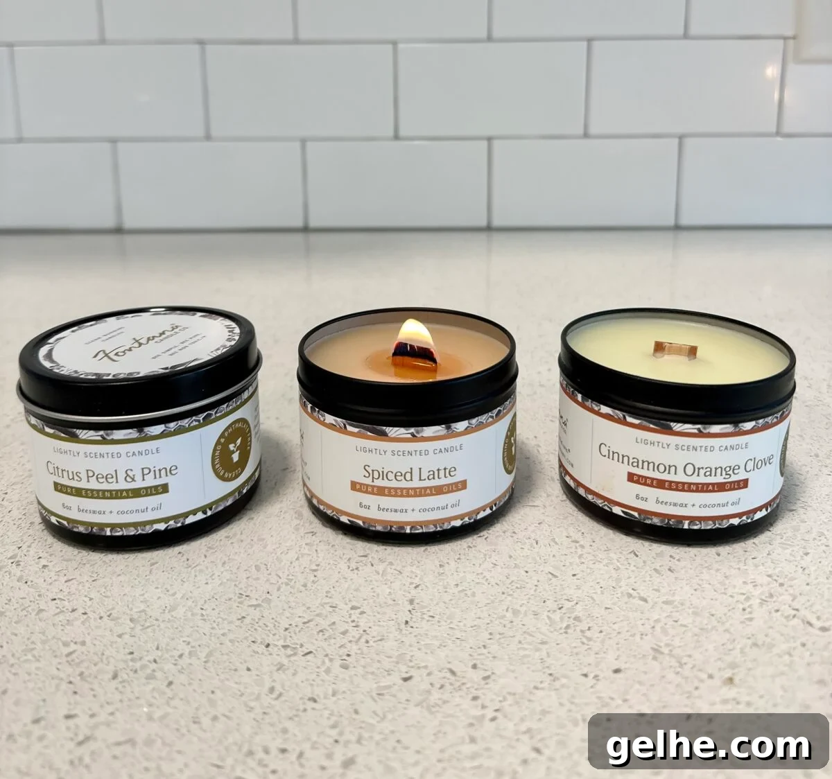 favorite non toxic fall candles Fontana Candle Co.