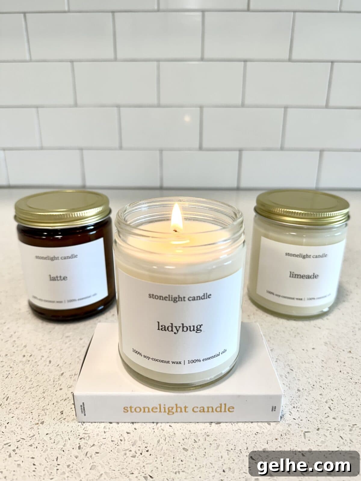 non toxic candles stonelight