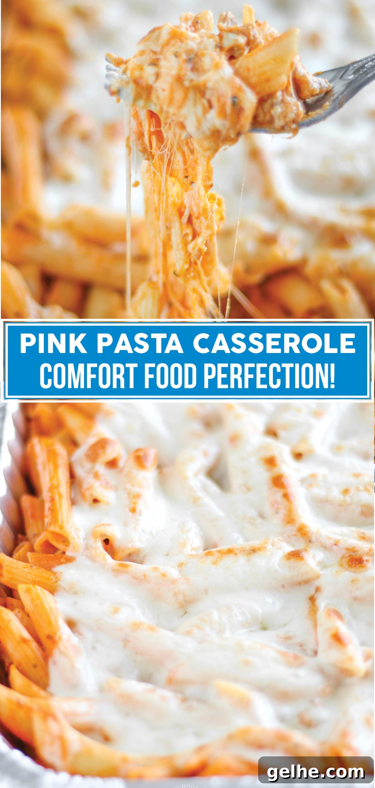 Pink Pasta Casserole
