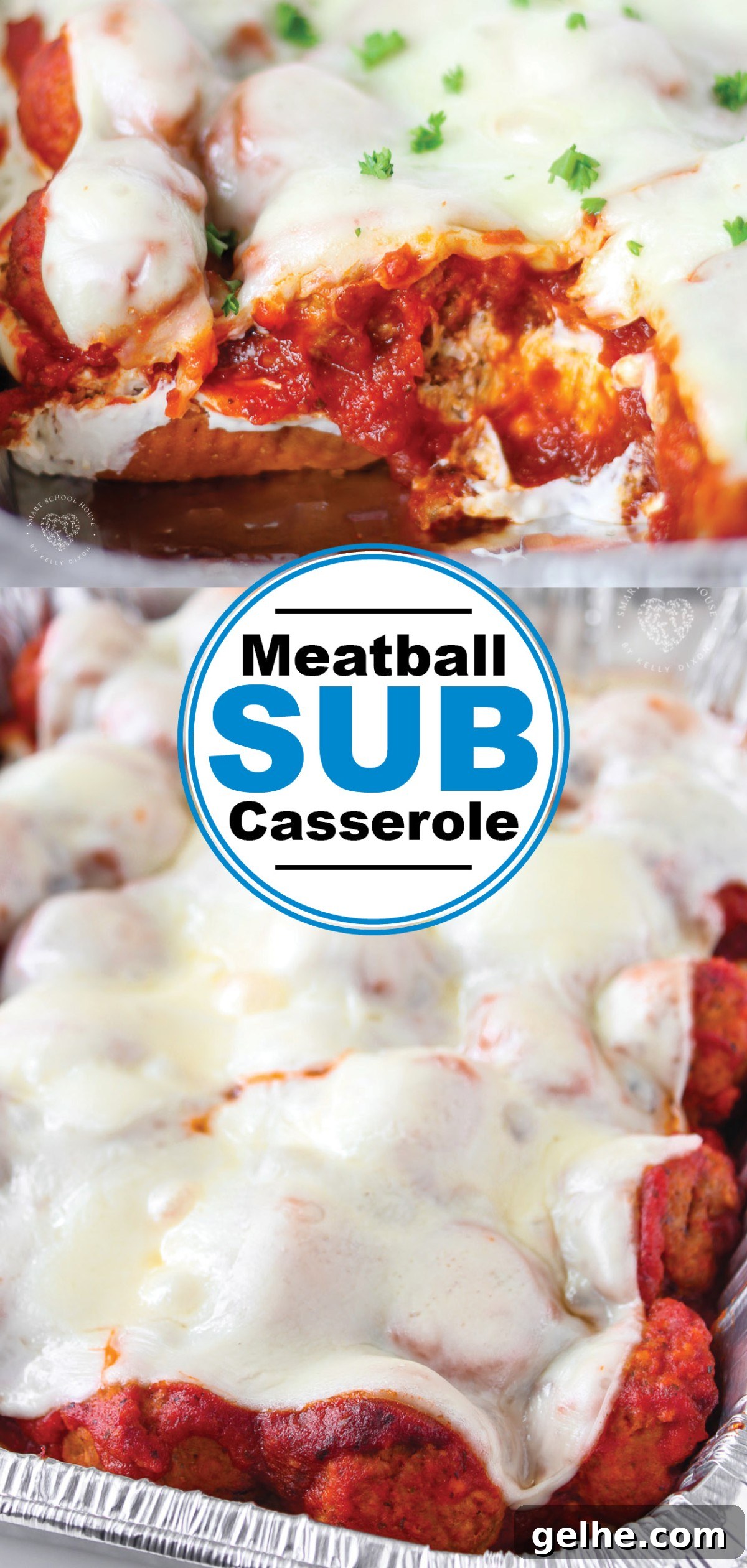 Layers of meatballs, creamy mozzarella cheese, and a special cheese sauce all on top of garlic toast. This casserole a perfect weeknight dinner.