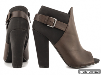 Two Toned Booties