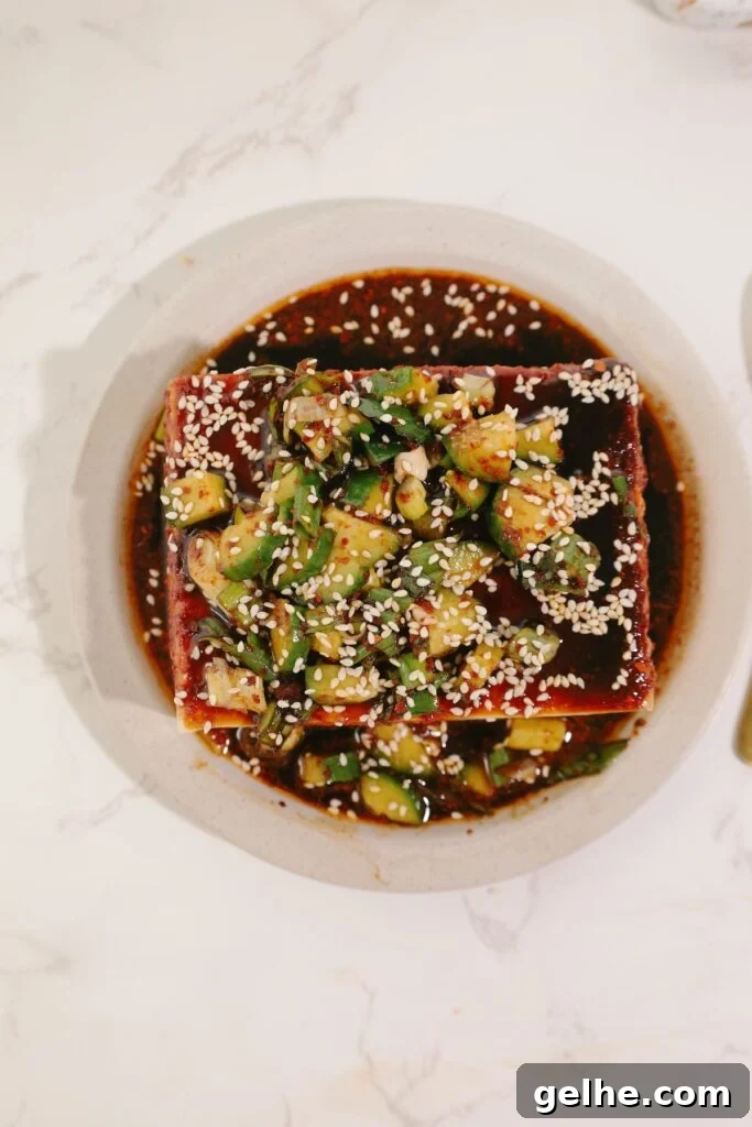 cold silken tofu recipe 1