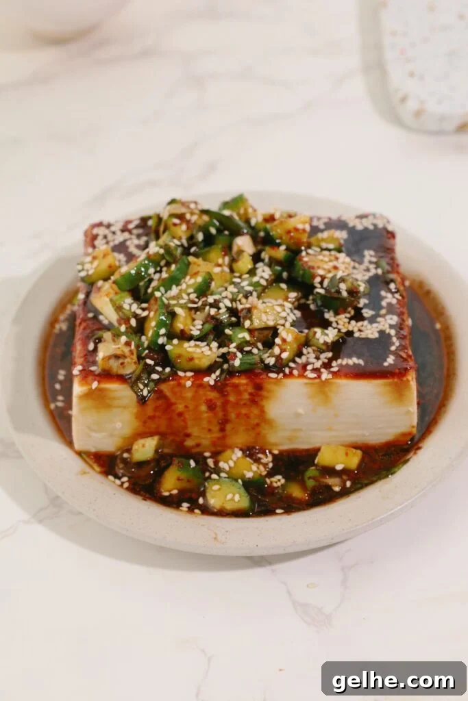 cold silken tofu recipe 2