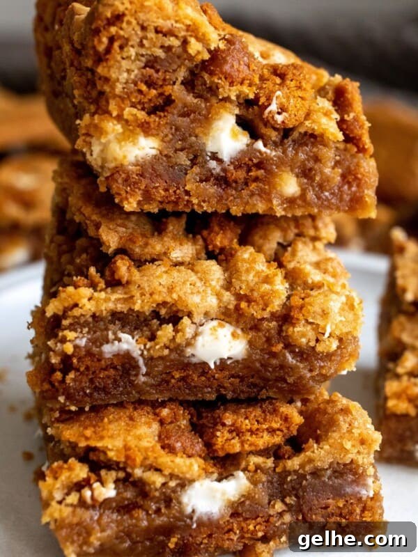Biscoff Blondies