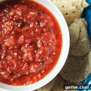 Smoky chipotle salsa in a jar