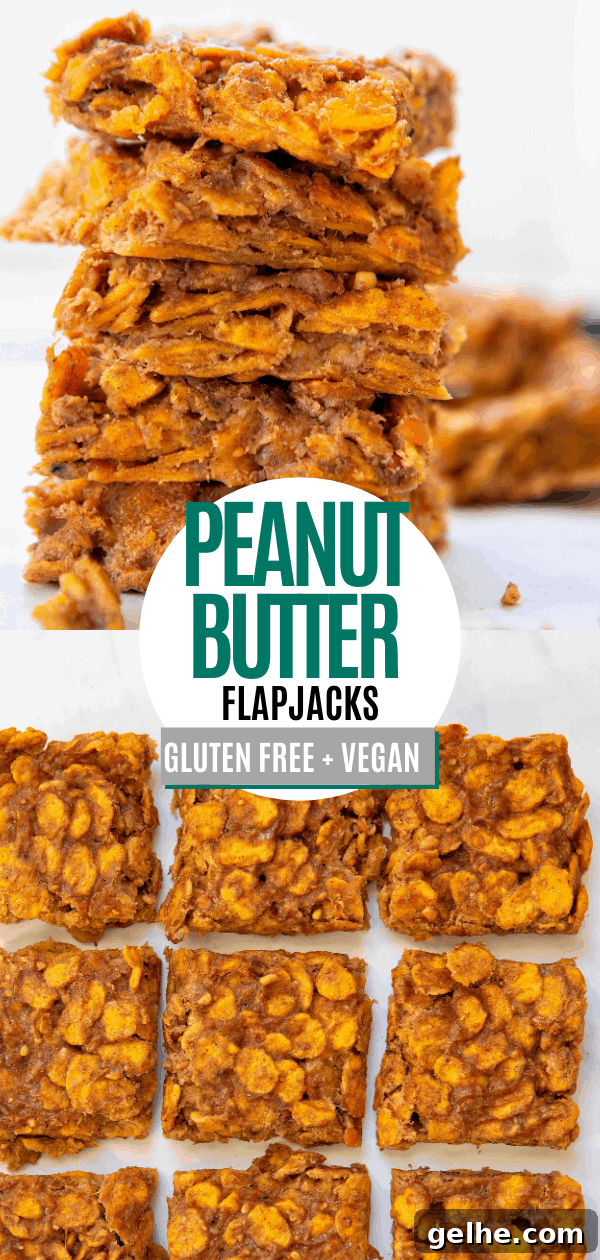 Peanut Butter Breakfast Flapjacks Pinterest