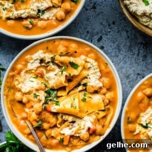 Vegan Instant Pot Pumpkin Lasagna Soup