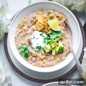 Instant Pot Vegan White Bean Quinoa Chili