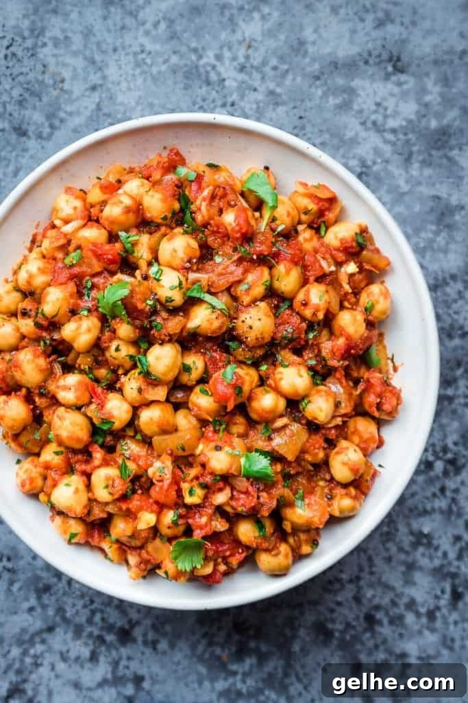 Vegan Instant Pot Chana Masala