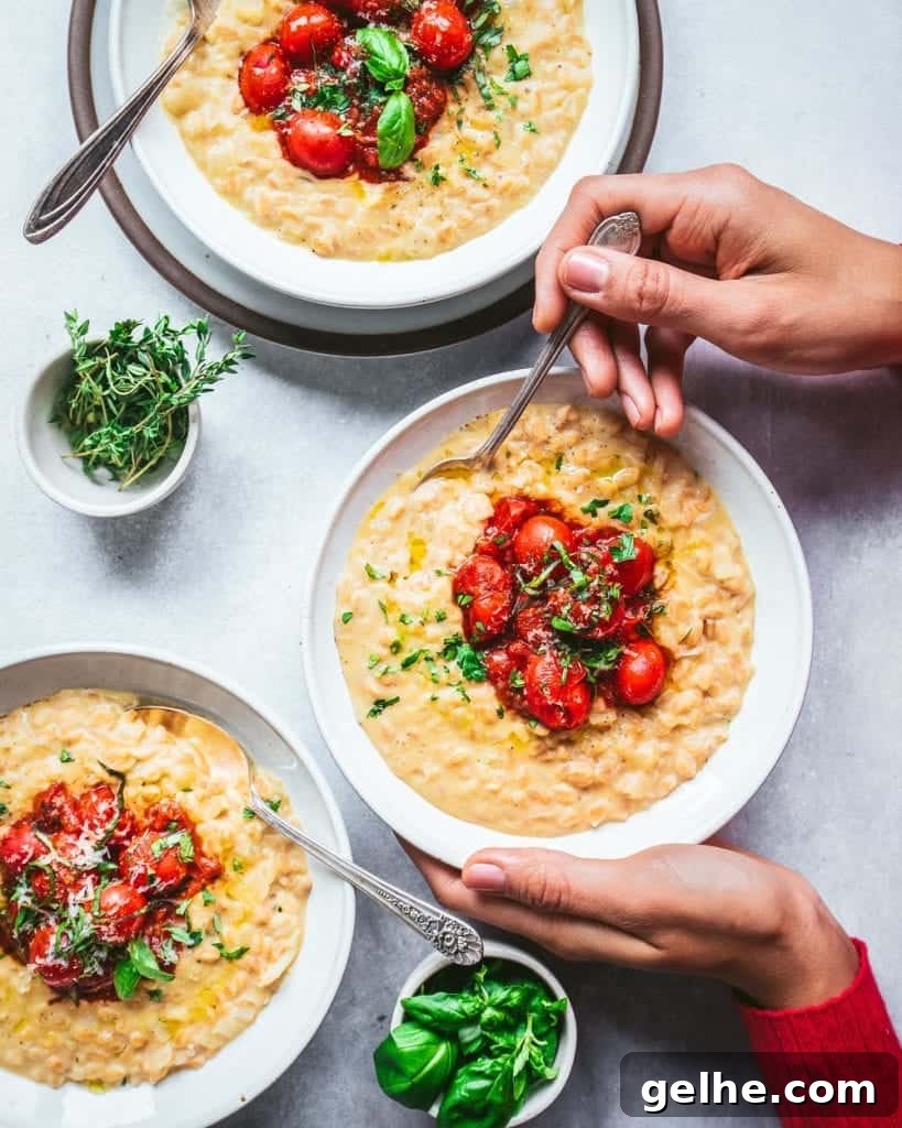 Instant Pot Farro Risotto
