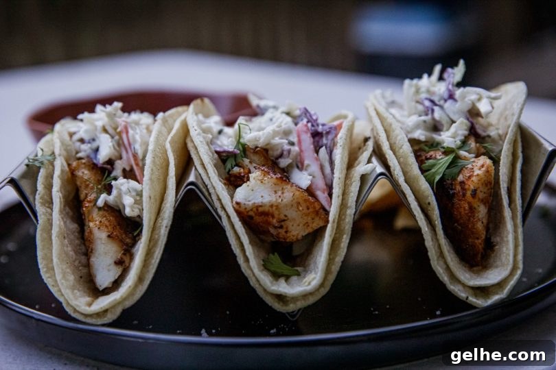 Blackstone Blackened Fish Tacos