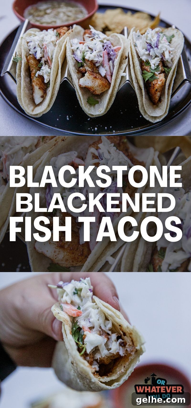 Blackstone Blackened Fish Tacos