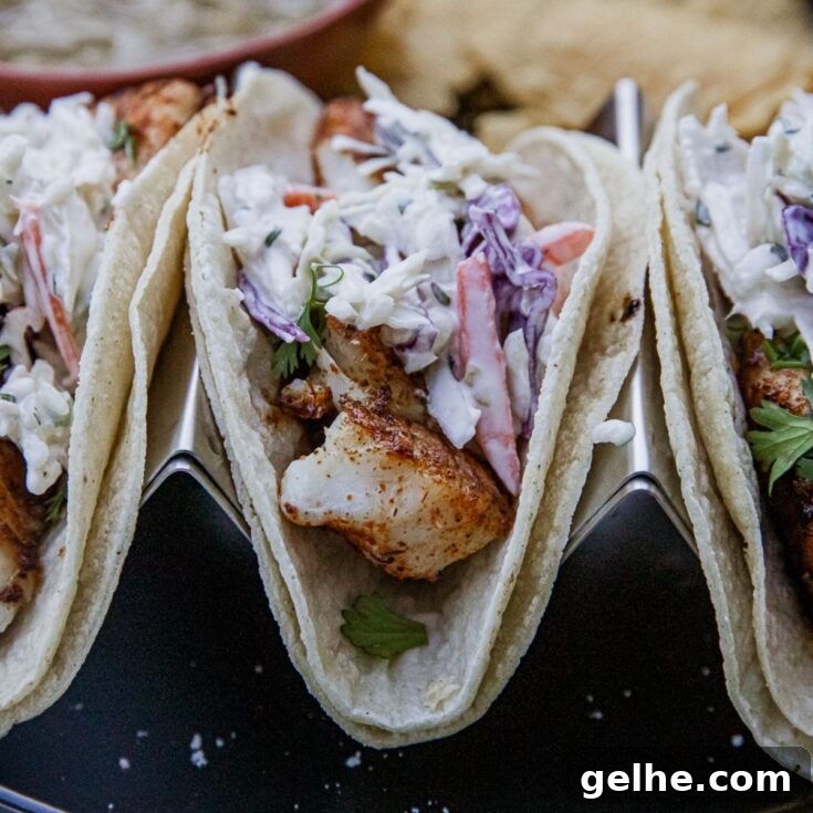Blackstone Blackened Fish Tacos